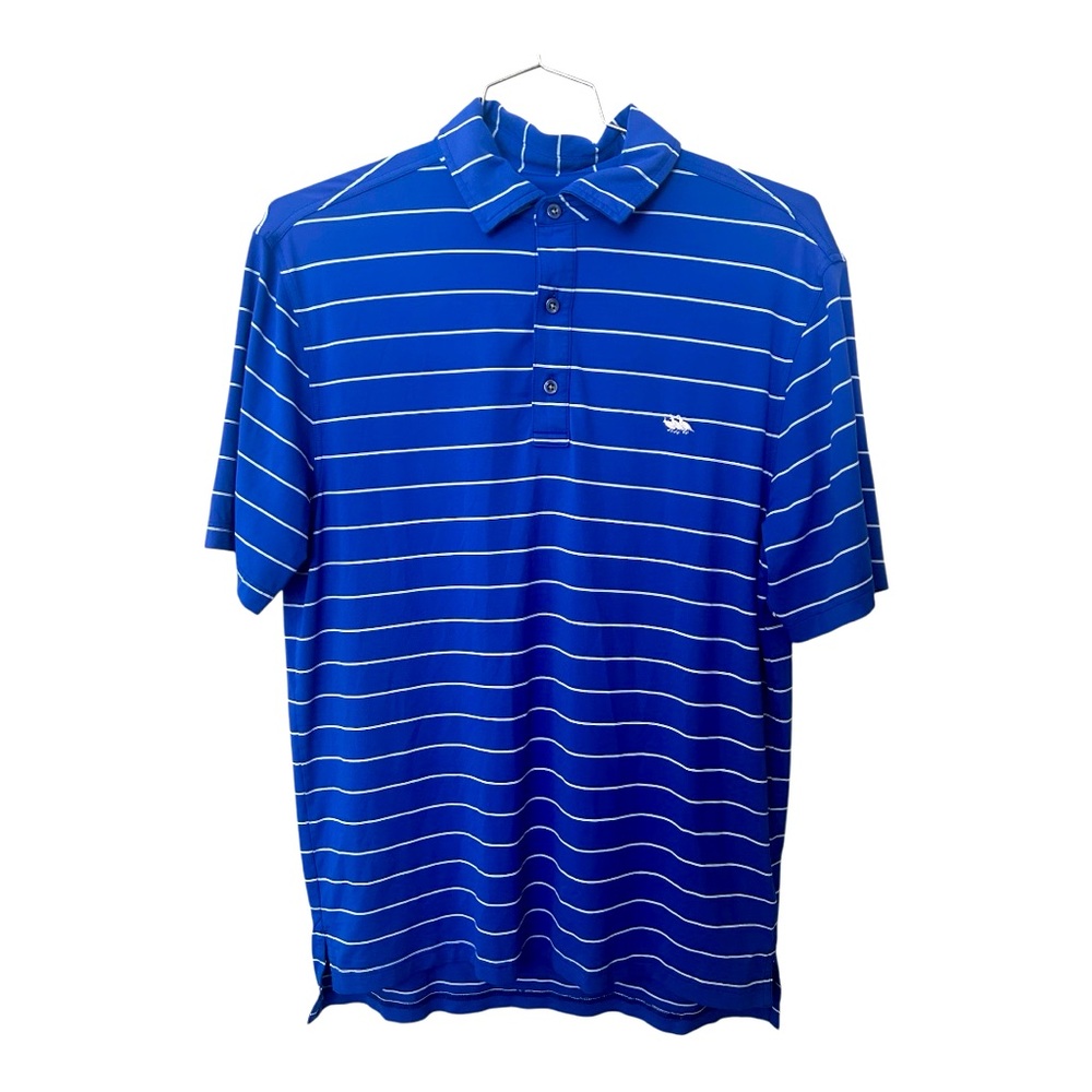 Bobby Jones X-20 Blue White Stripes Polo Size XL Men’s X Large